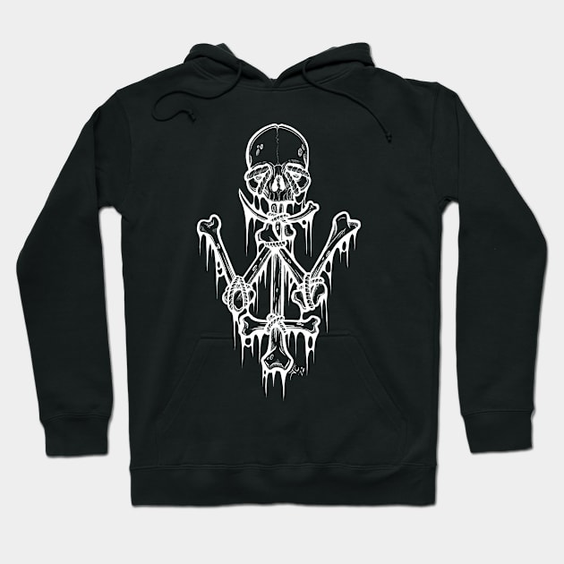 Wicked Bones Hoodie by Wicked Ink